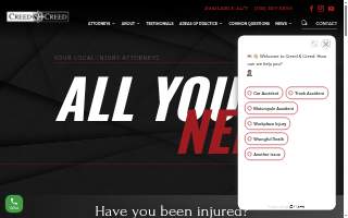 Creed and Creed Law website