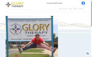 Glory Therapy website