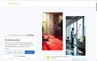Johnson Advanced Cleaning website