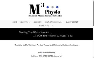 M3 Physio website