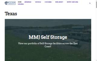 MMJ Self Storage - Storage Units website