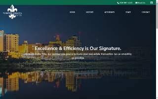 North Delta Title Co website