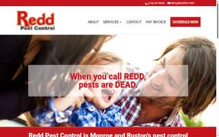 Redd Pest Control website