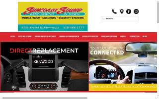 Suncoast Sound website