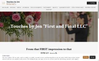 Touches by Jen website