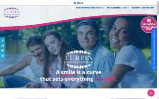 Turpin Orthodontics of Monroe website