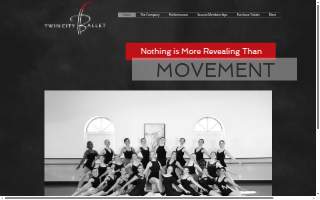 Twin City Ballet Co website