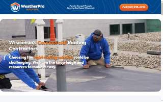 WeatherPro Roofing | The Weather Protection Company website