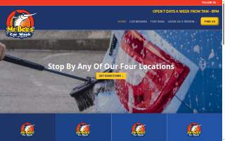 Mr Bee's carwash website