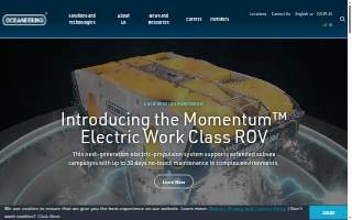 Oceaneering website