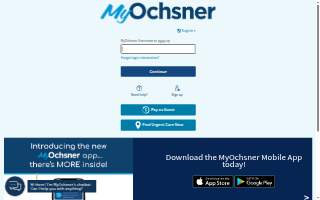 Ochsner St. Mary website