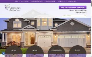 Verdun's Agency LLC website