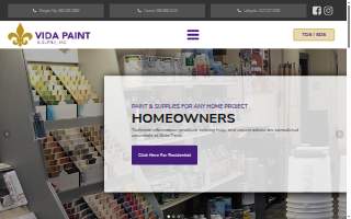 Vida Paint & Supply Inc. of Morgan City website