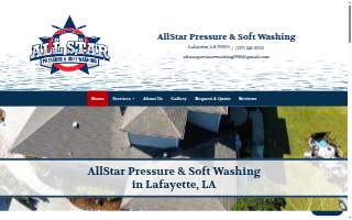 AllStar Pressure & Soft Washing website