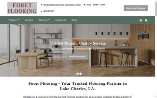 Foret Flooring website