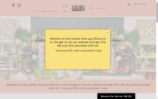 Sway Boutique & Gifts website