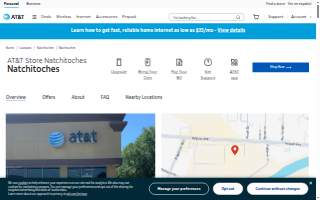AT&T Store of Natchitoches website