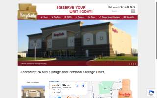 Keep Safe Storage website