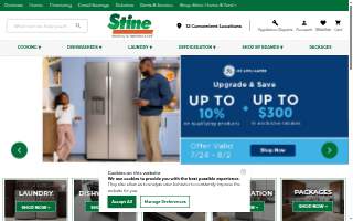 Stine Home & Yard Natchitoches website