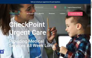 CheckPoint Urgent Care website