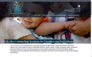 Counseling Associates of New Iberia website