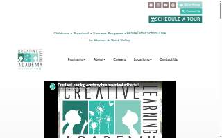 Creative Learning Center website