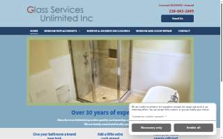 Glass Services Unlimited website