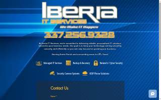 Iberia IT Services website