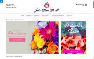 Jolie Fleur Florist website