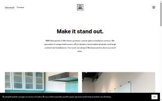 R & R Glass Works website