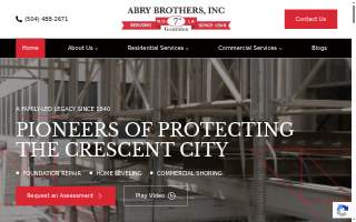 Abry Brothers Inc of New Orleans website