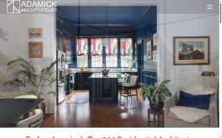 Adamick Architecture website