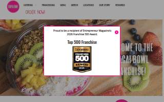 Baya Bar Freret website