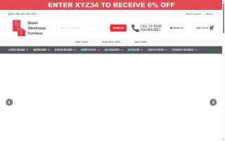 Broad Warehouse Furniture website