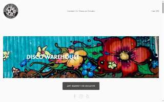 Disco Warehouse website