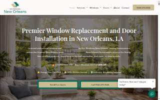 Eco Windows New Orleans website