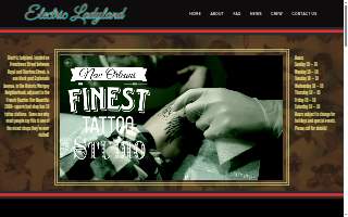 Electric Ladyland Tattoo website