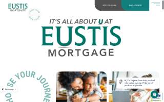 Eustis Mortgage of New Orleans website
