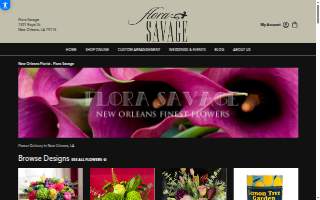 Flora Savage website