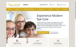 Gentilly Vision Source website