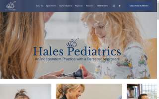 Hales Pediatrics website