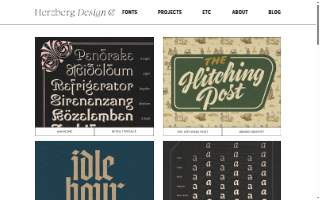 Herzberg Design Co website