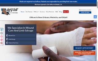 LaFeet Foot & Ankle Center, Inc. website