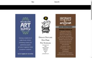 NOLA Bark Market website