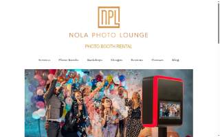 Nola Photo Lounge website