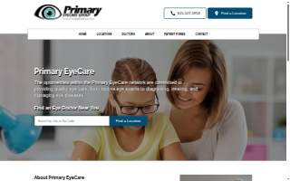 Primary Eye Care website