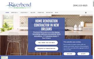 Riverbend Renovation of New Orleans website