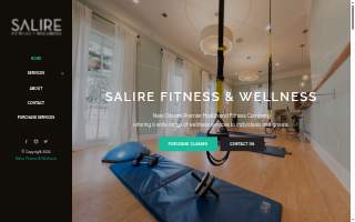 Salire Fitness • Wellness website