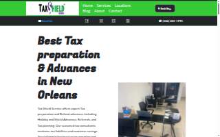Taxshield new orleans website