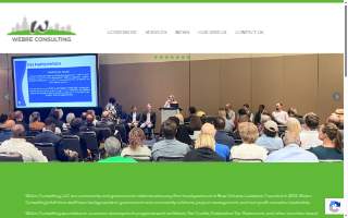 Webre Consulting website